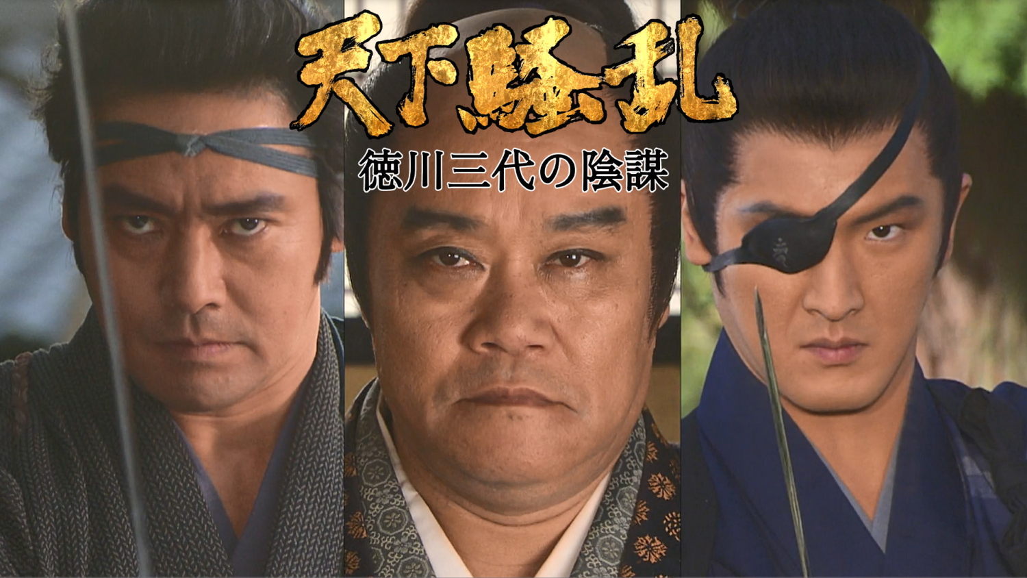 超豪華キャスト！新春テレビ時代劇の名作「天下騒乱 徳川三代の
